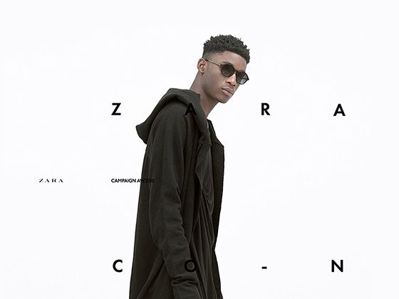 Zara服装网站设计