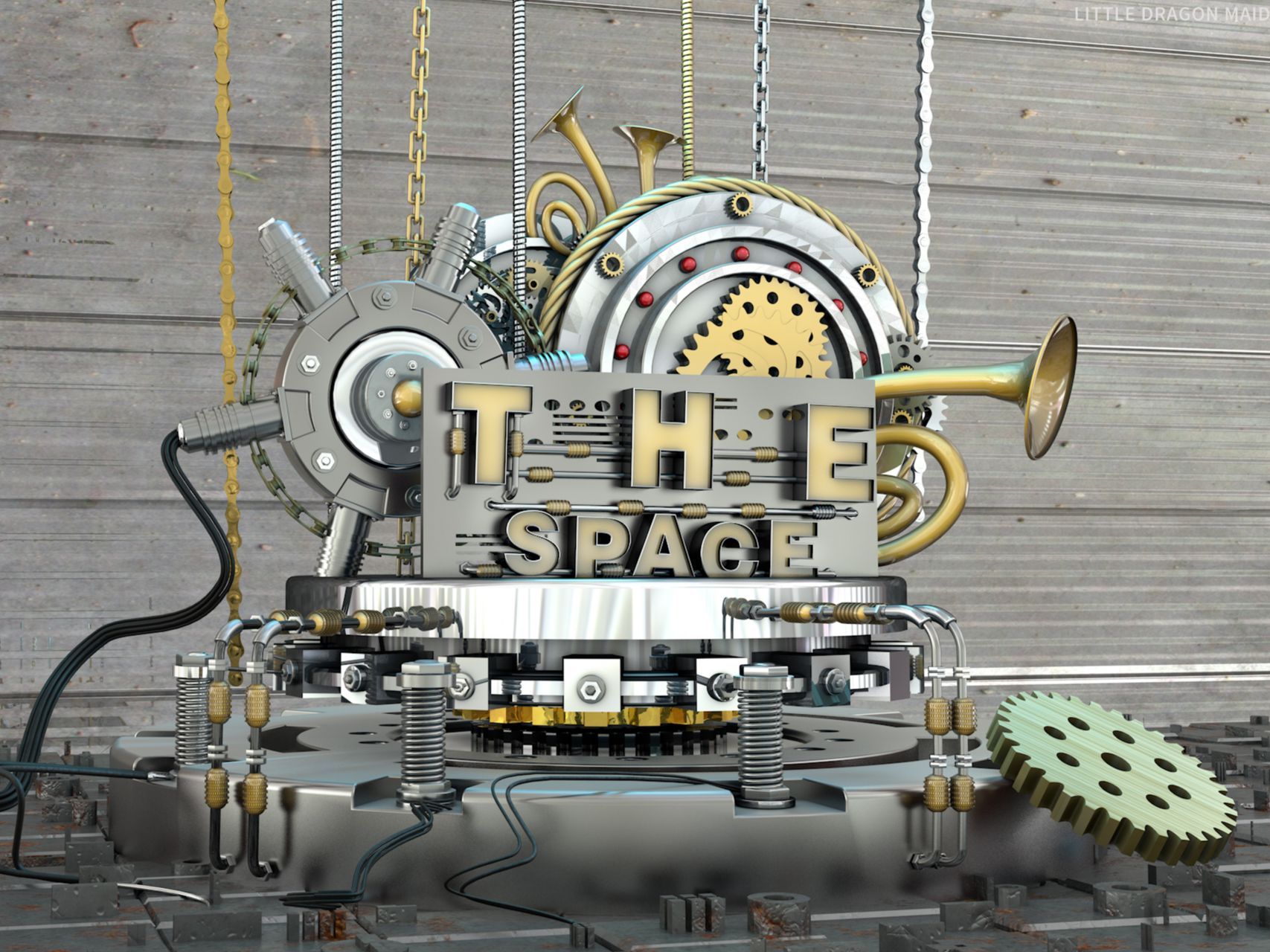 C4D机械风格