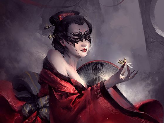 L5R LCG创意插画设计