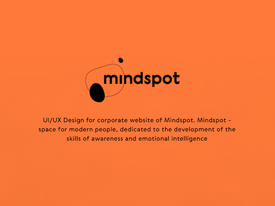 Mindspot - website design