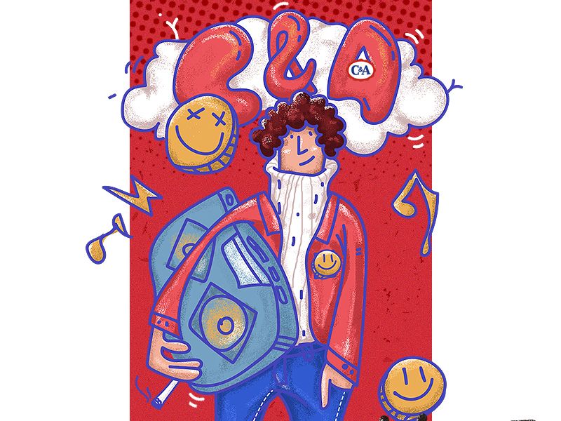 2018插画 |  C&A参赛的一个作品