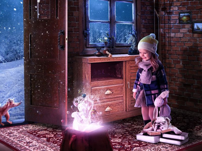 【视觉合成】“啦屋丽”的小菇凉