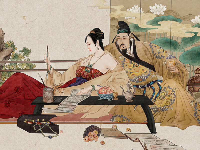 帝王商业插画