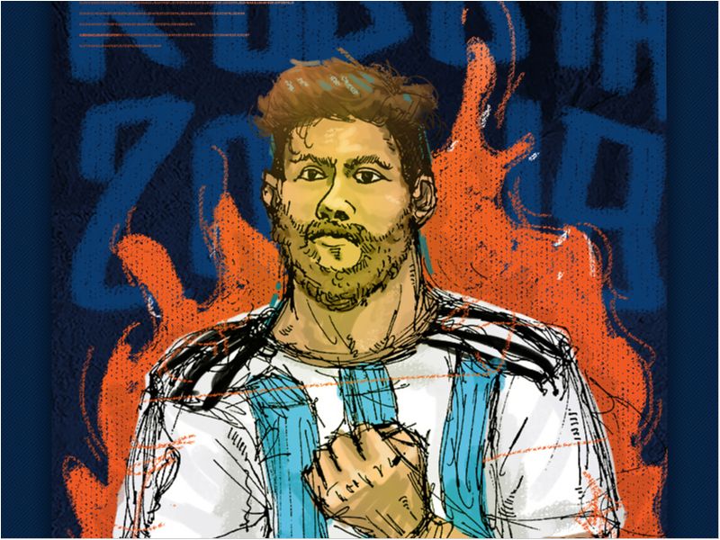 2018插画 | 大画世界杯