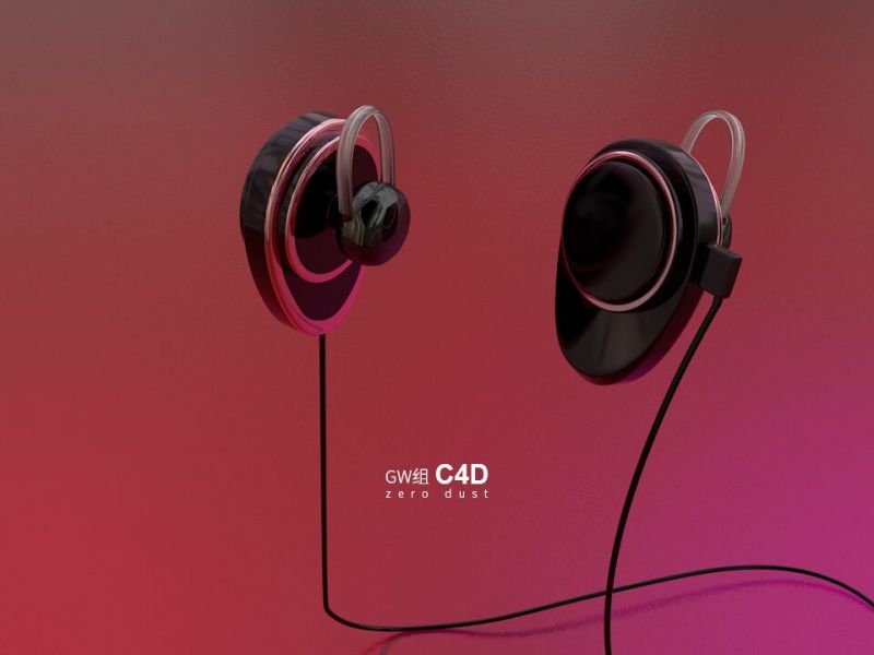 C4D-电商海报