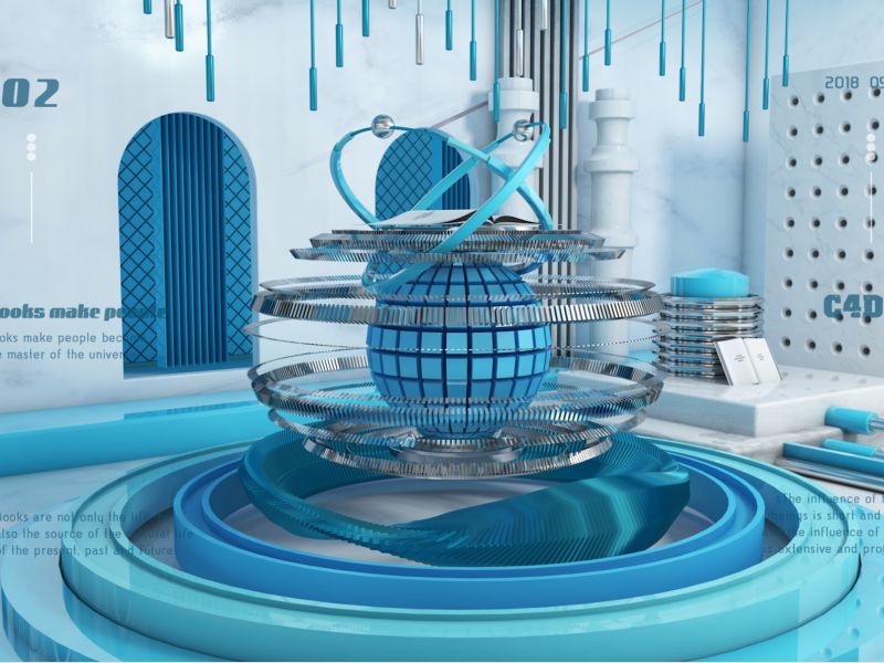 C4D科技海报