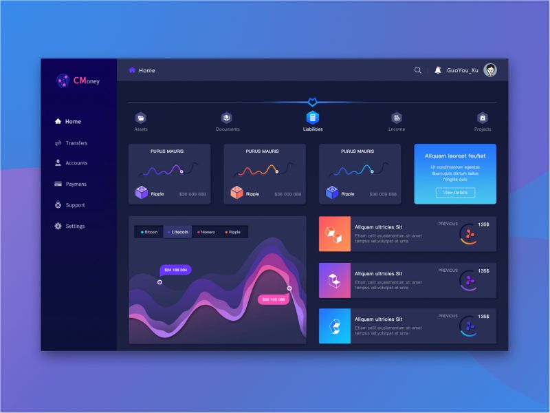 后台系统界面丨WEB/UI Design