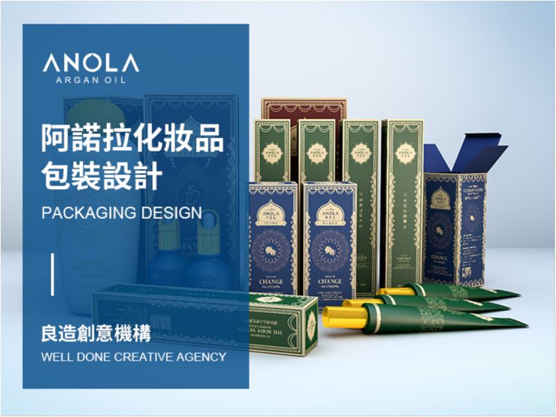 #C4D#阿諾拉化妝品包裝設計