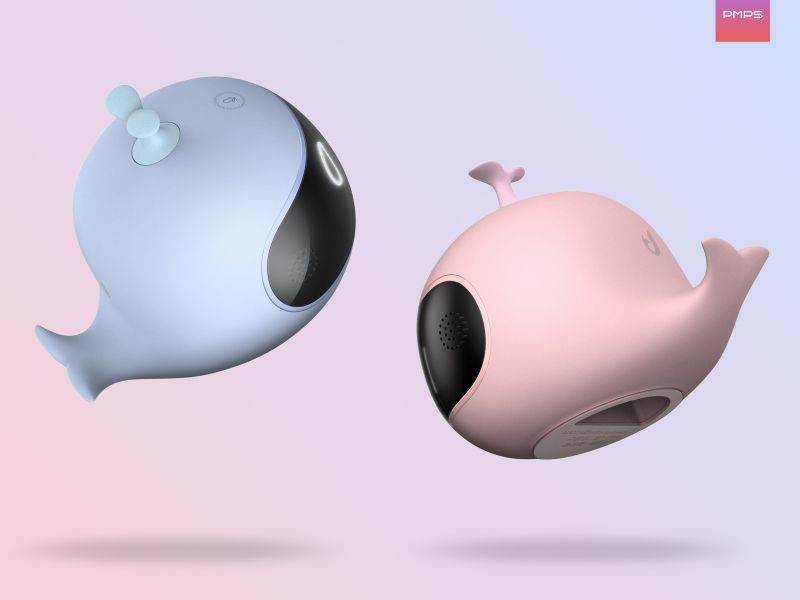 “Baby Whale” Robot／“小尾鲸”陪伴机器人