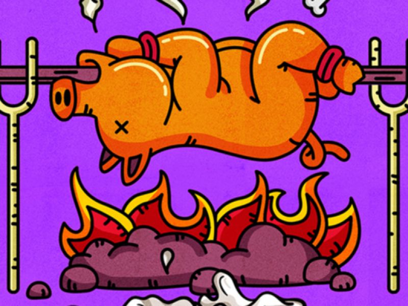 猪年贺图H5插图